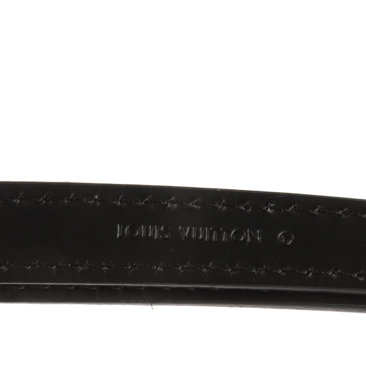 Louis Vuitton Epi Adjustable Shoulder Strap 16MM Black 3 of 5
