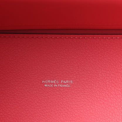 Hermes Evercolor Kelly Danse II Belt Bag Rose Azalee 5 of 9