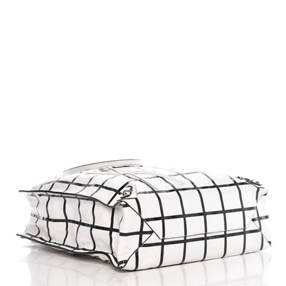 Balenciaga Agneau Papier Ledger Tote White Black 5 of 13