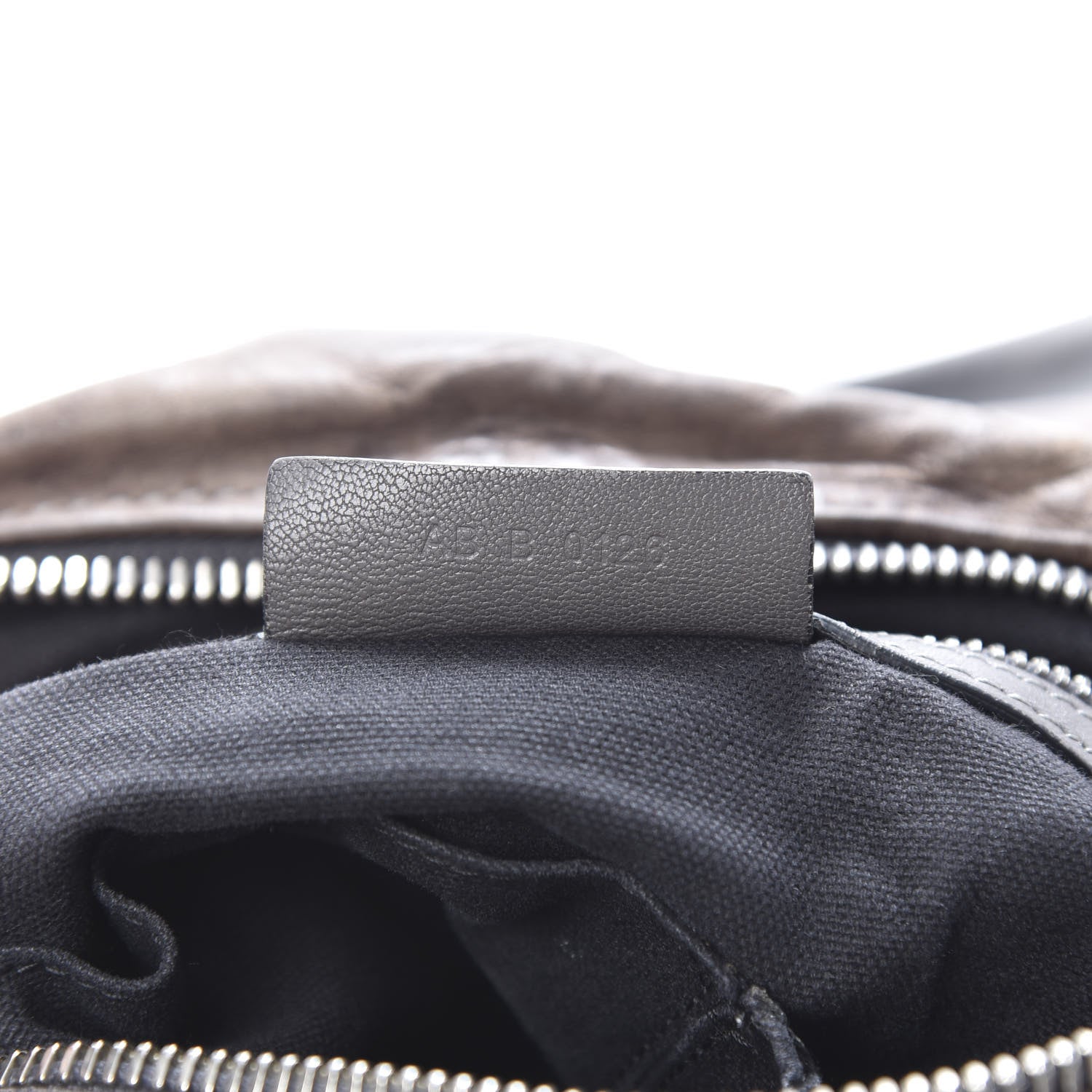Givenchy Tumbled Sheepskin Medium Pandora Charcoal 8 of 14