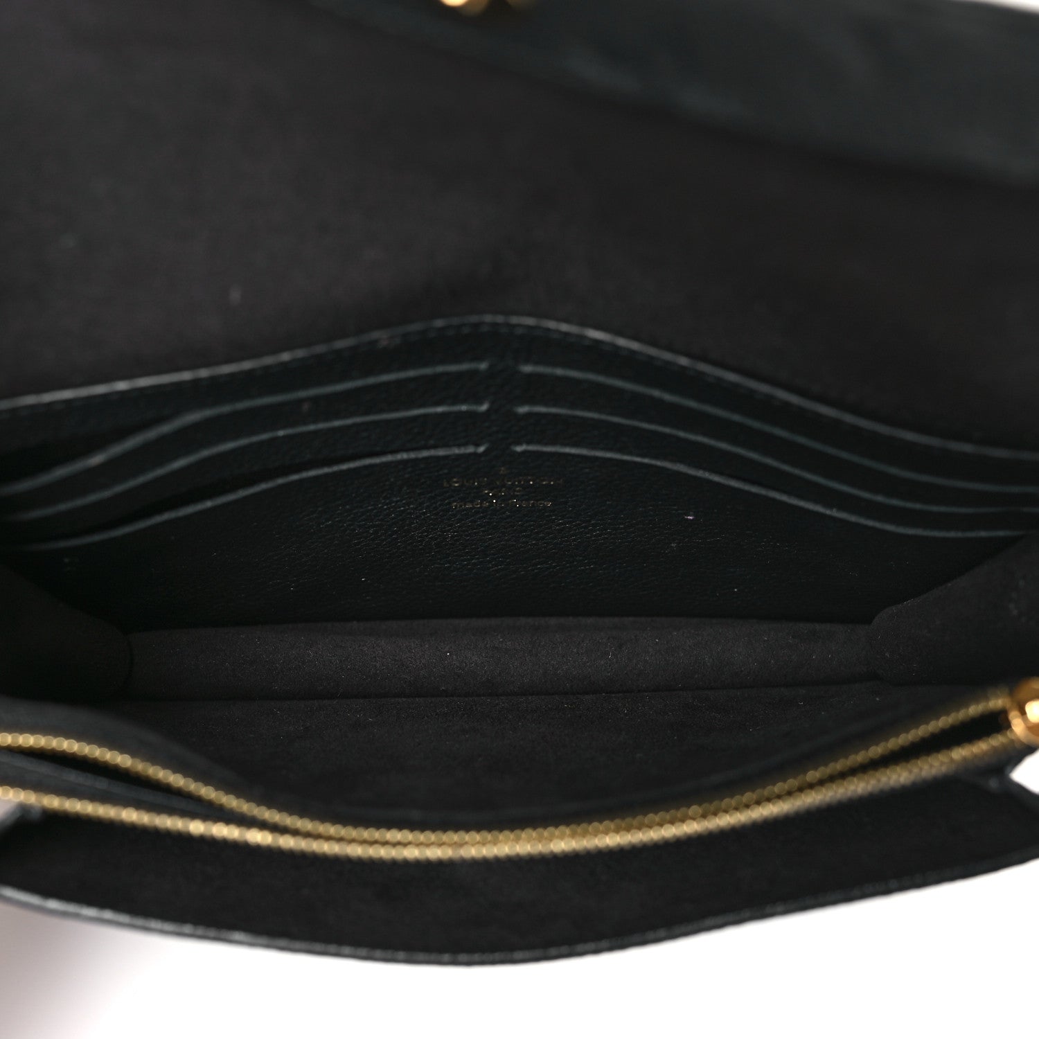 Louis Vuitton Empreinte Vavin Chain Wallet Black 5 of 8