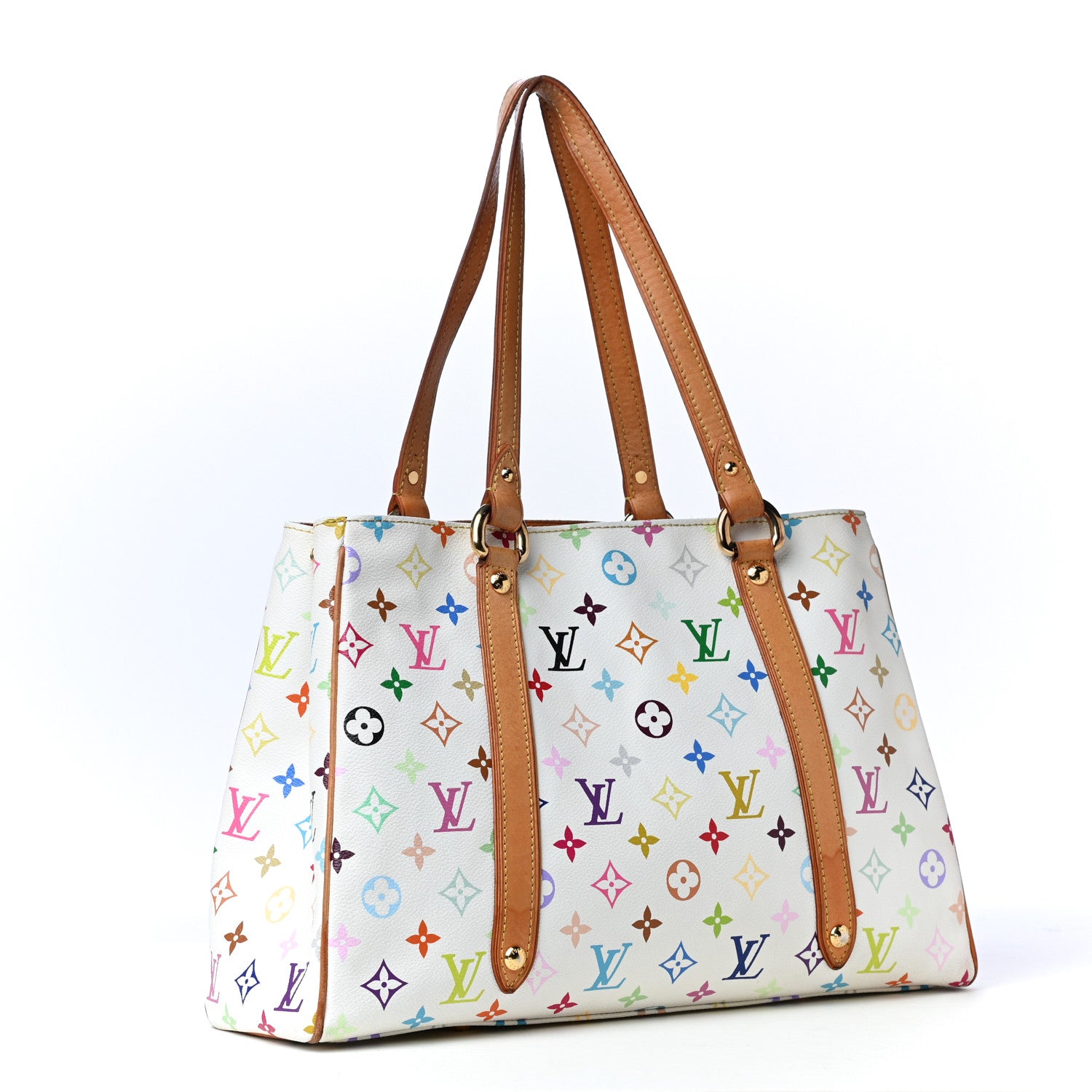 Louis Vuitton Monogram Multicolor Aurelia MM White 2 of 4