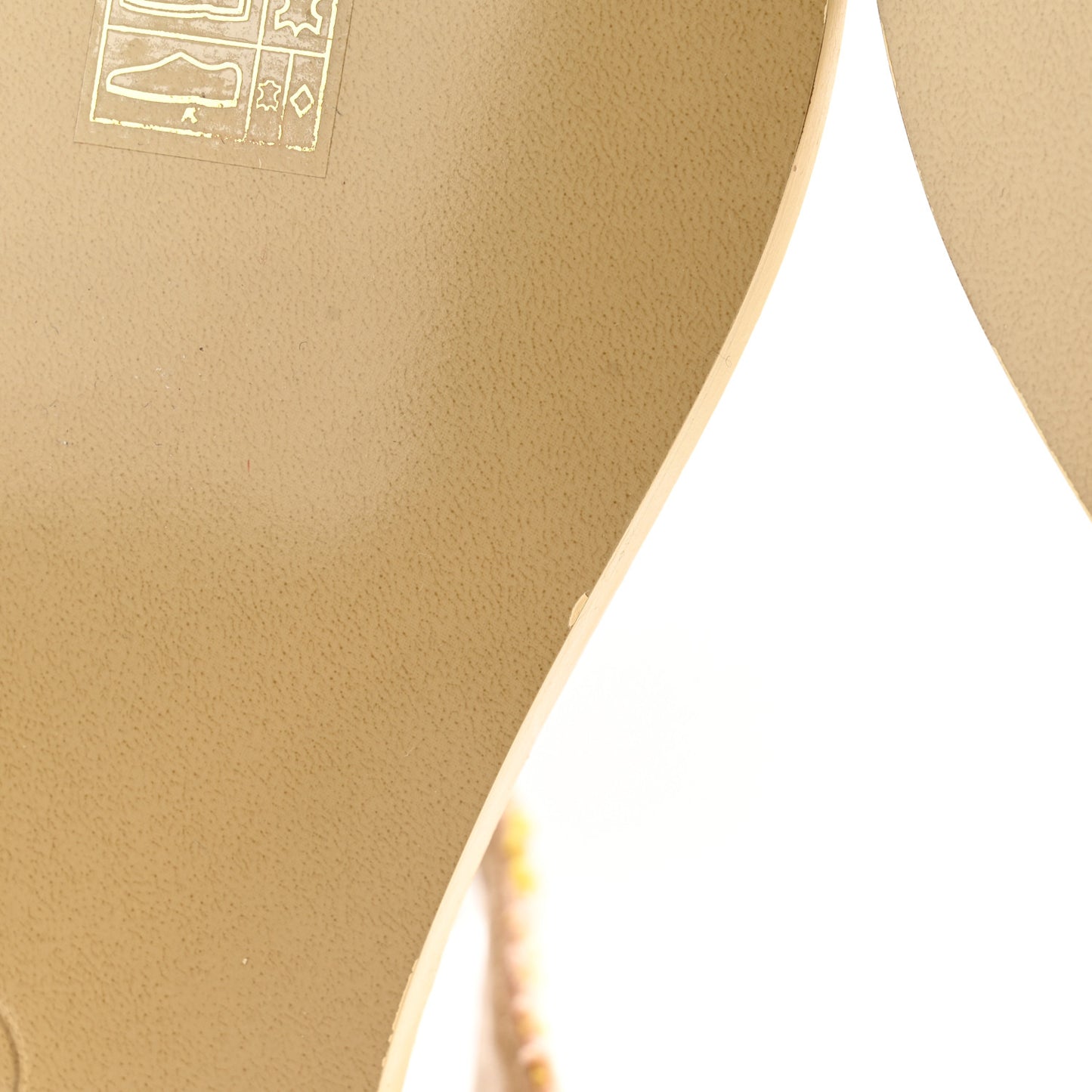 Tweed CC Sandals 40 Yellow Light Pink