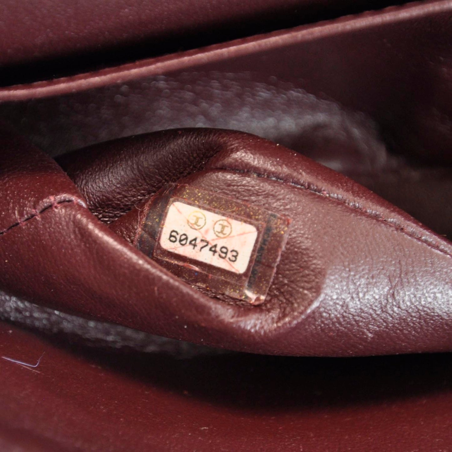 Lambskin Medium Double Flap Black