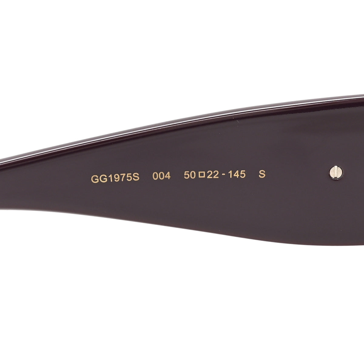 Acetate Square GG Marmont Logo Sunglasses GG1975S Purple