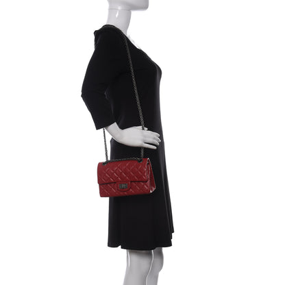 Chanel Aged Calfskin Quilted 2.55 Reissue 224 Flap Red 2 of 11