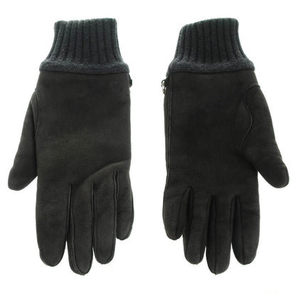 Louis Vuitton Lambskin Wool Sensation Gloves Charcoal Grey 1 of 5
