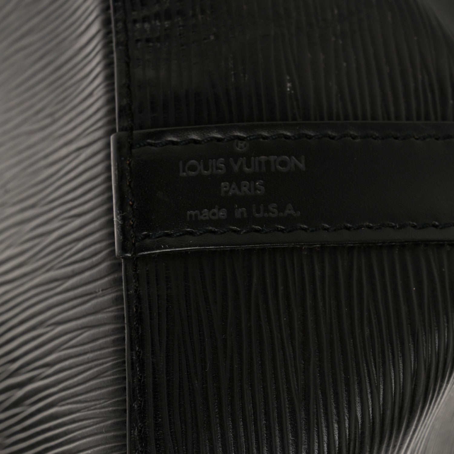 Louis Vuitton Epi Petit Noe Black 6 of 12