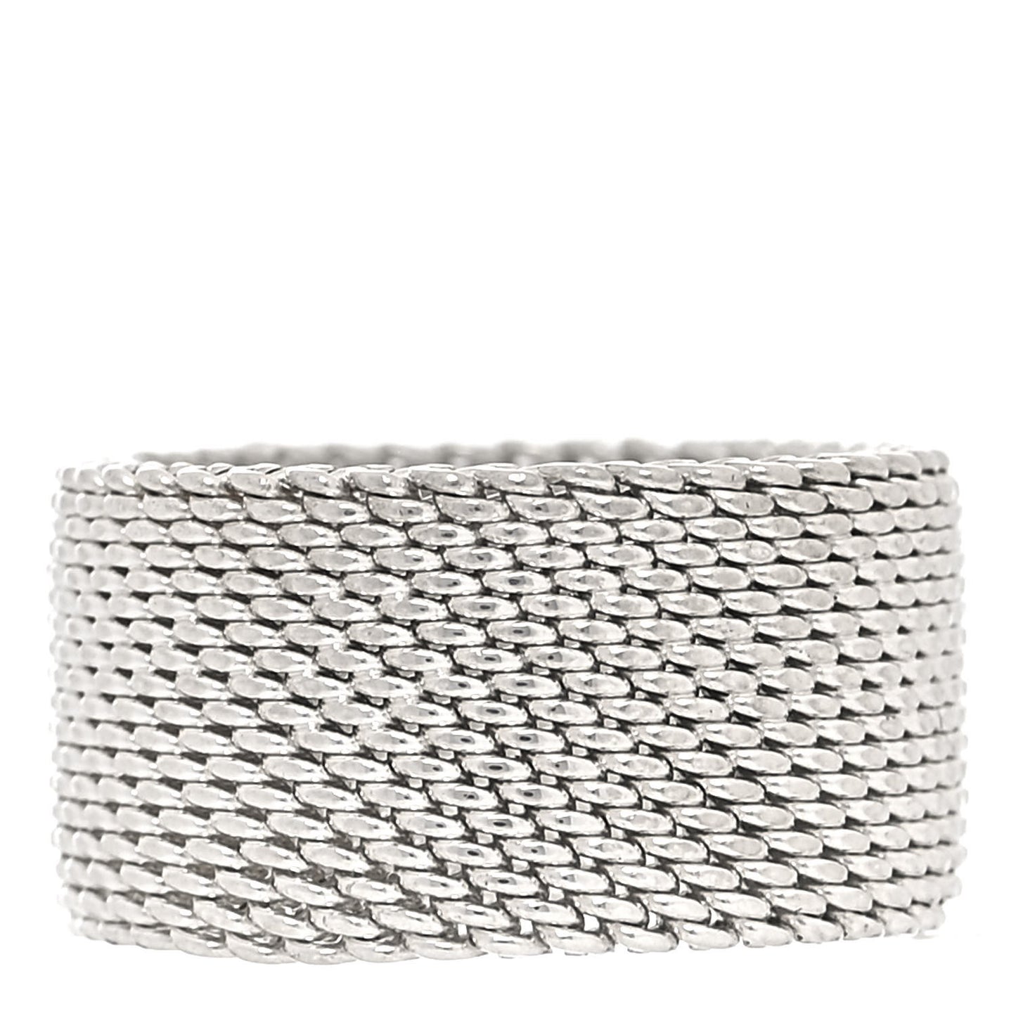 Sterling Silver Somerset Mesh Ring 45 3.25