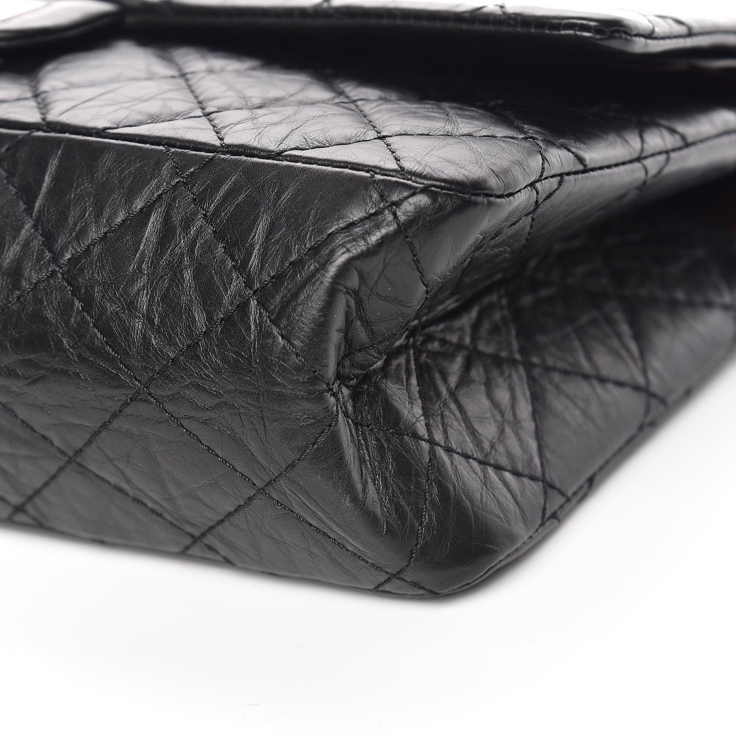 Chanel Aged Calfskin Quilted 2.55 Reissue 226 Flap Black 10 of 11