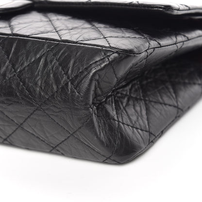 Chanel Aged Calfskin Quilted 2.55 Reissue 226 Flap Black 10 of 11