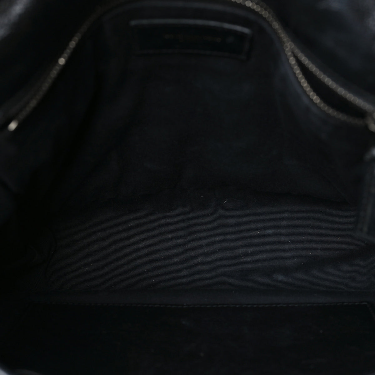 Crinkled Calfskin Matelasse Monogram Medium Niki Chain Satchel Storm