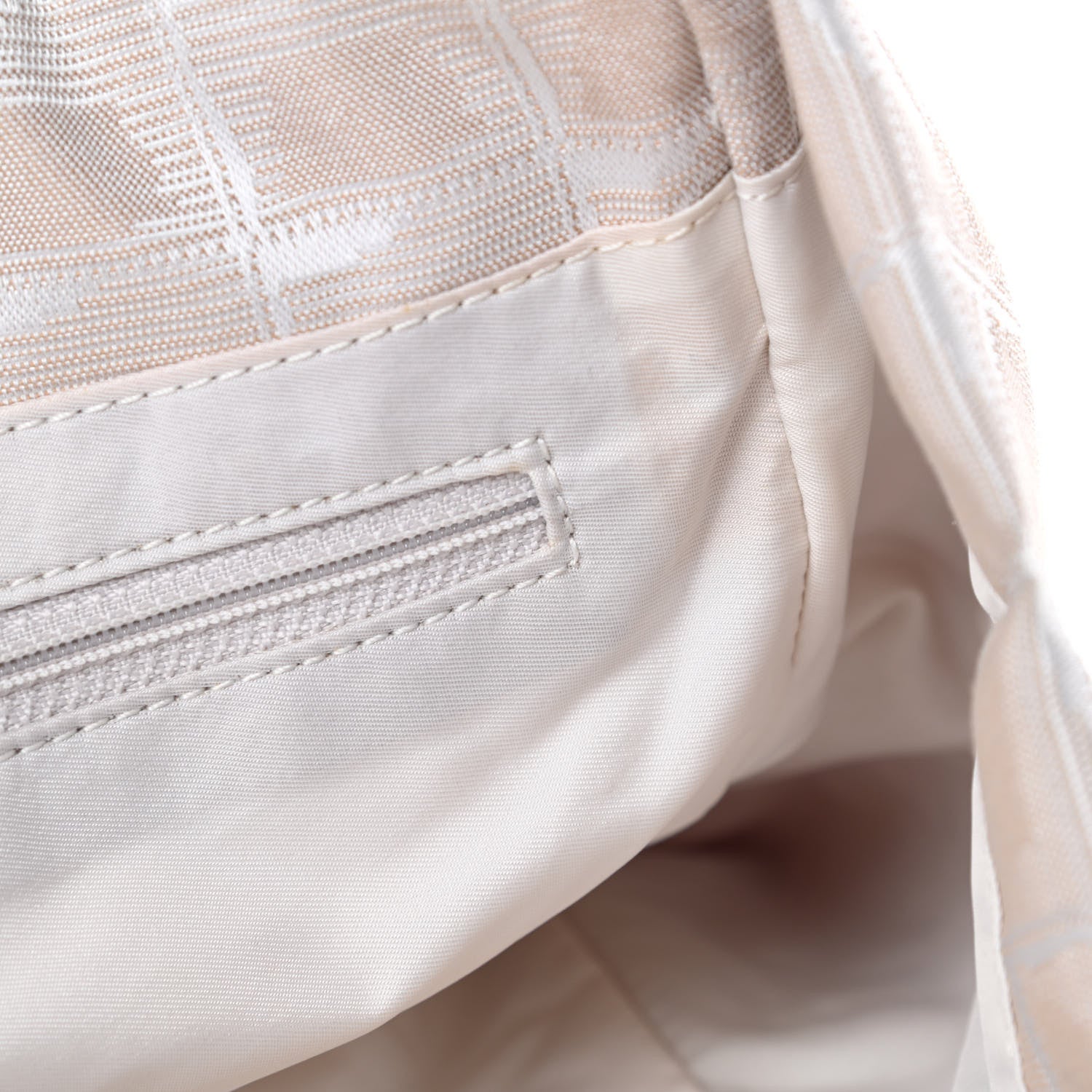 Chanel Nylon Medium Travel Tote Beige 14 of 15