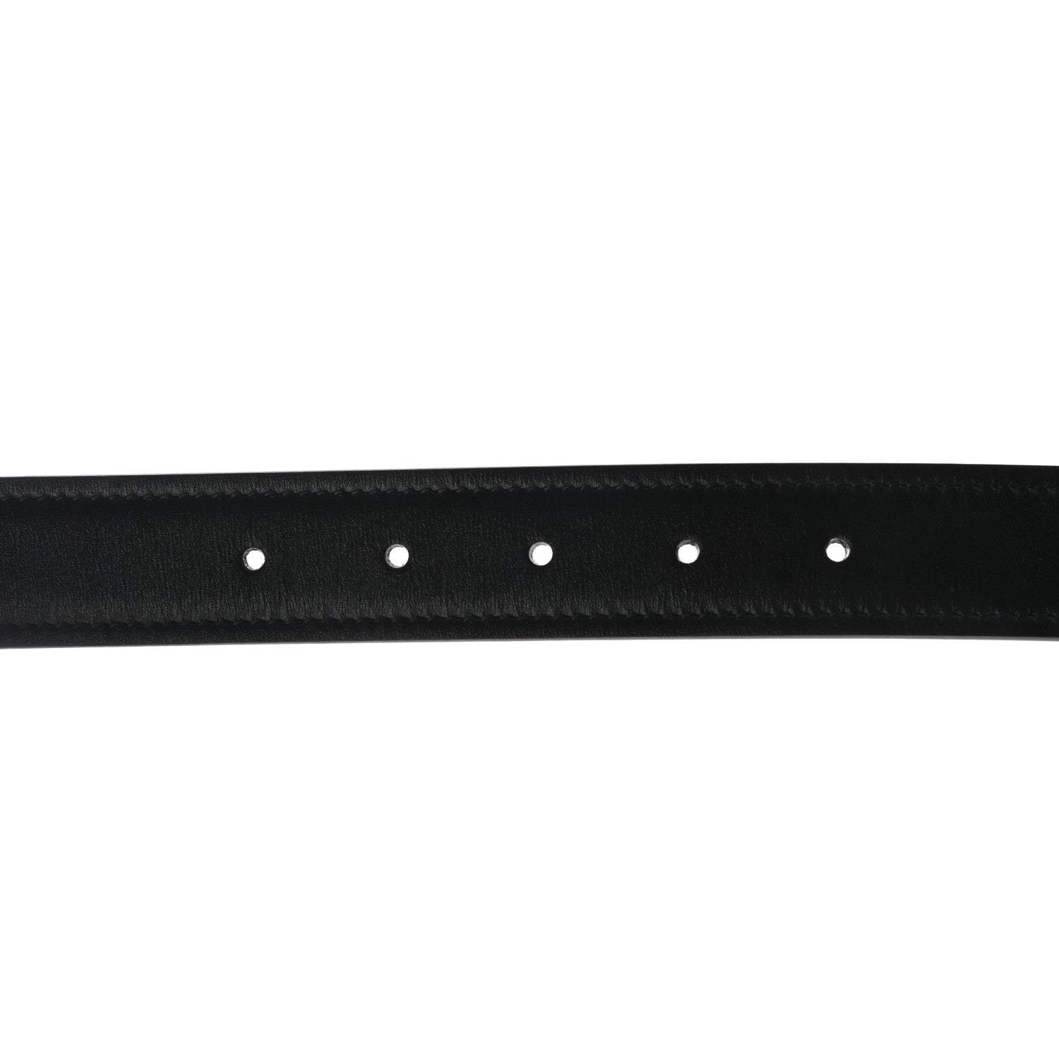 Gucci Ciny Lux Calfskin Blondie 30mm Belt 75 30 Black 4 of 5