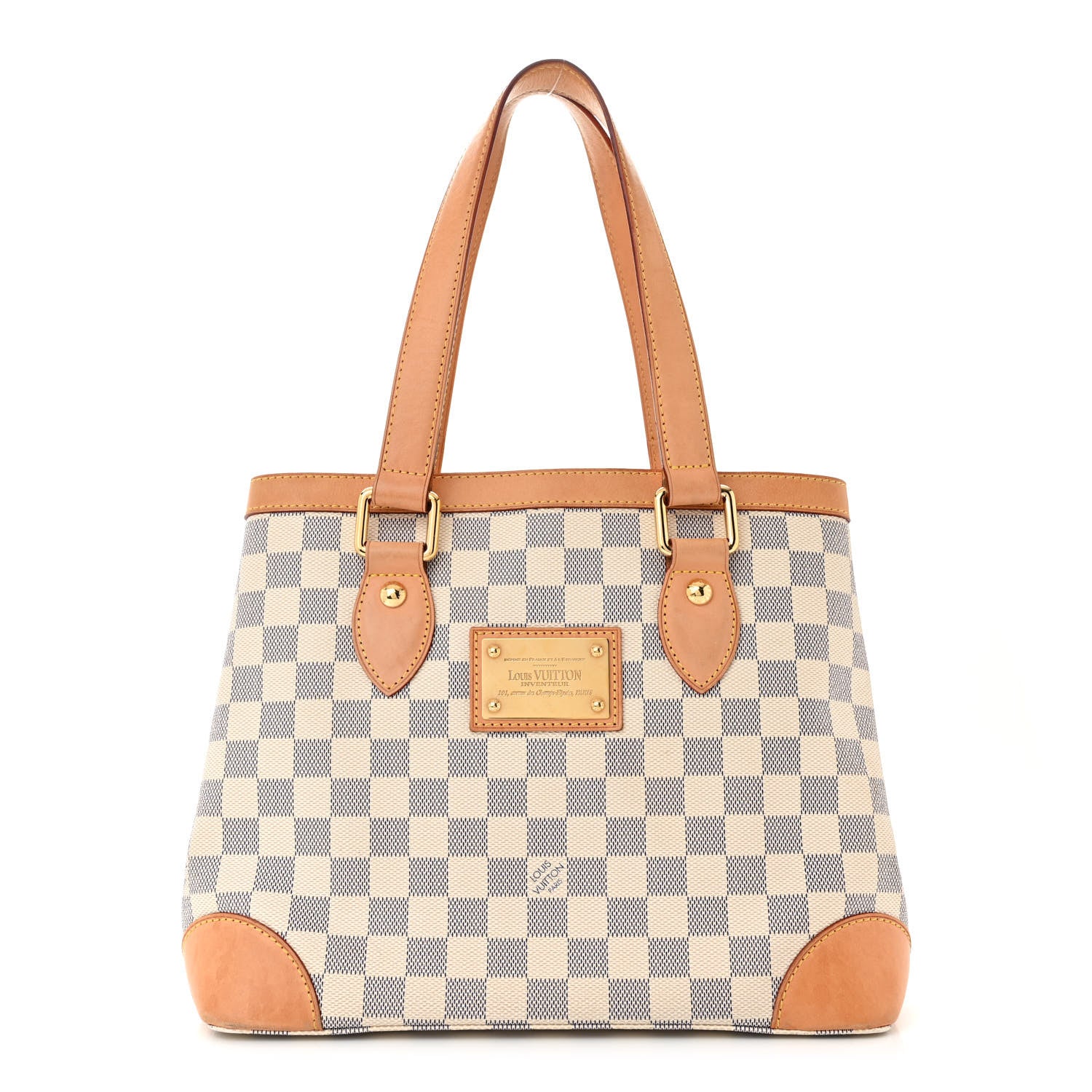 Louis Vuitton Damier Azur Hampstead PM 1 of 12