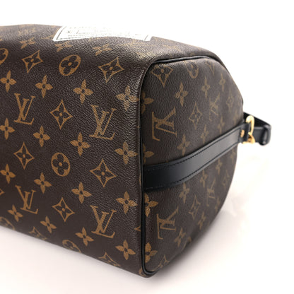 Louis Vuitton Monogram My World Tour Speedy Bandouliere 30 Black 8 of 8