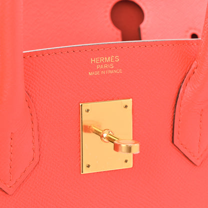 Hermes Epsom Birkin 30 Rose Jaipur 6 of 10