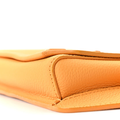 Louis Vuitton Grained Calfskin Aerogram Takeoff Sling Safran Yellow 9 of 9