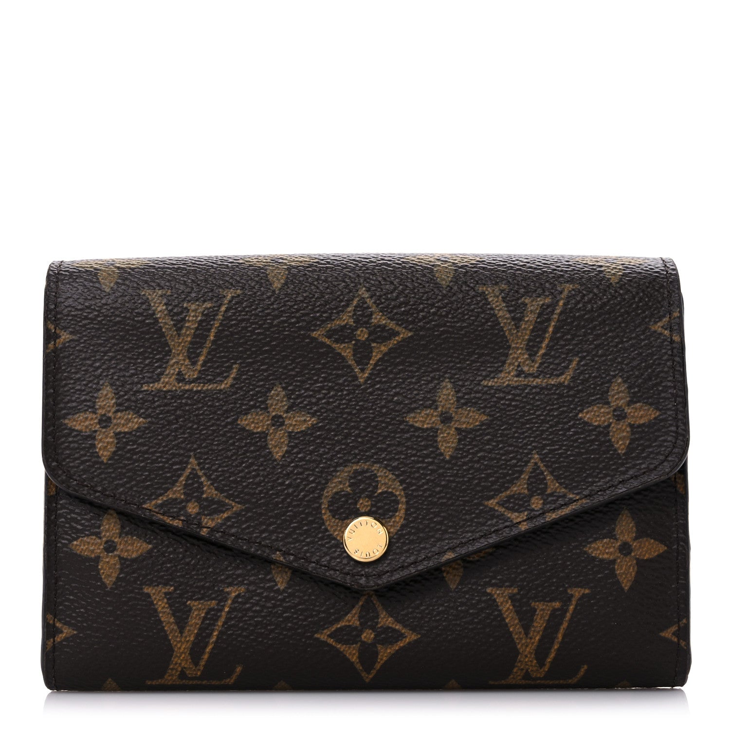 Louis Vuitton Monogram Sarah Compact Wallet 1 of 15