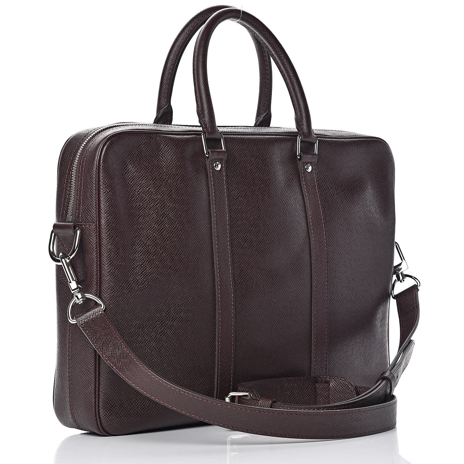 Louis Vuitton Taiga Porte Documents Voyage PM Acajou 3 of 11