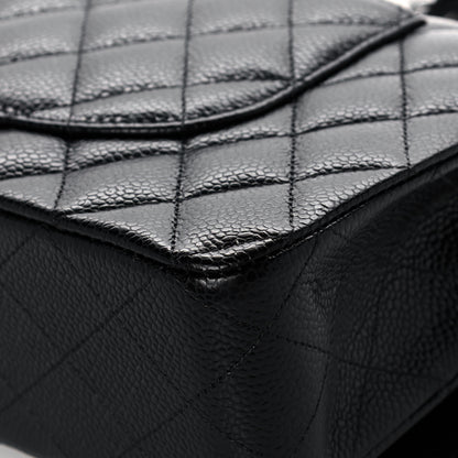 Chanel Caviar Quilted Medium Double Flap Black 12 of 12