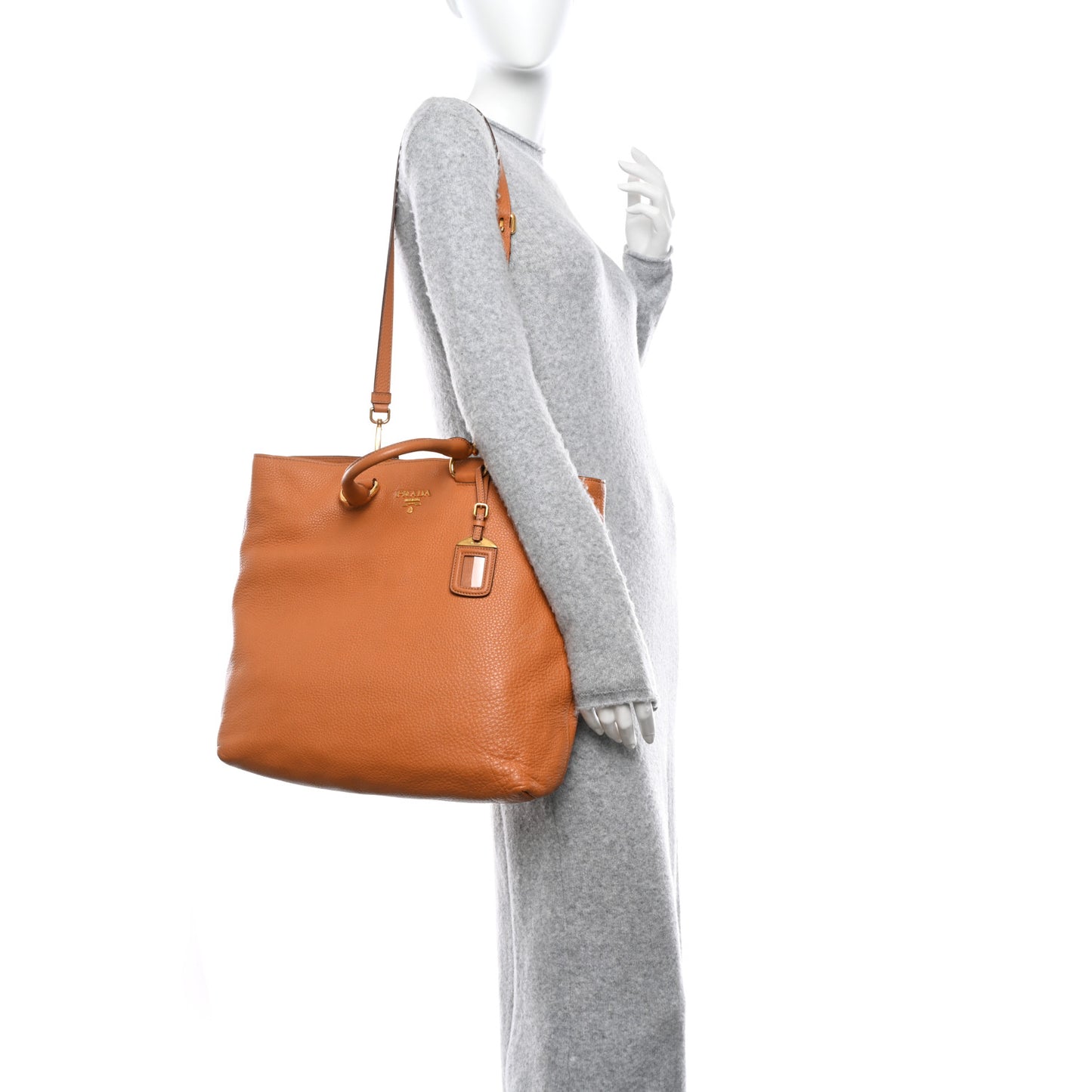 Vitello Phenix Tote Papaya