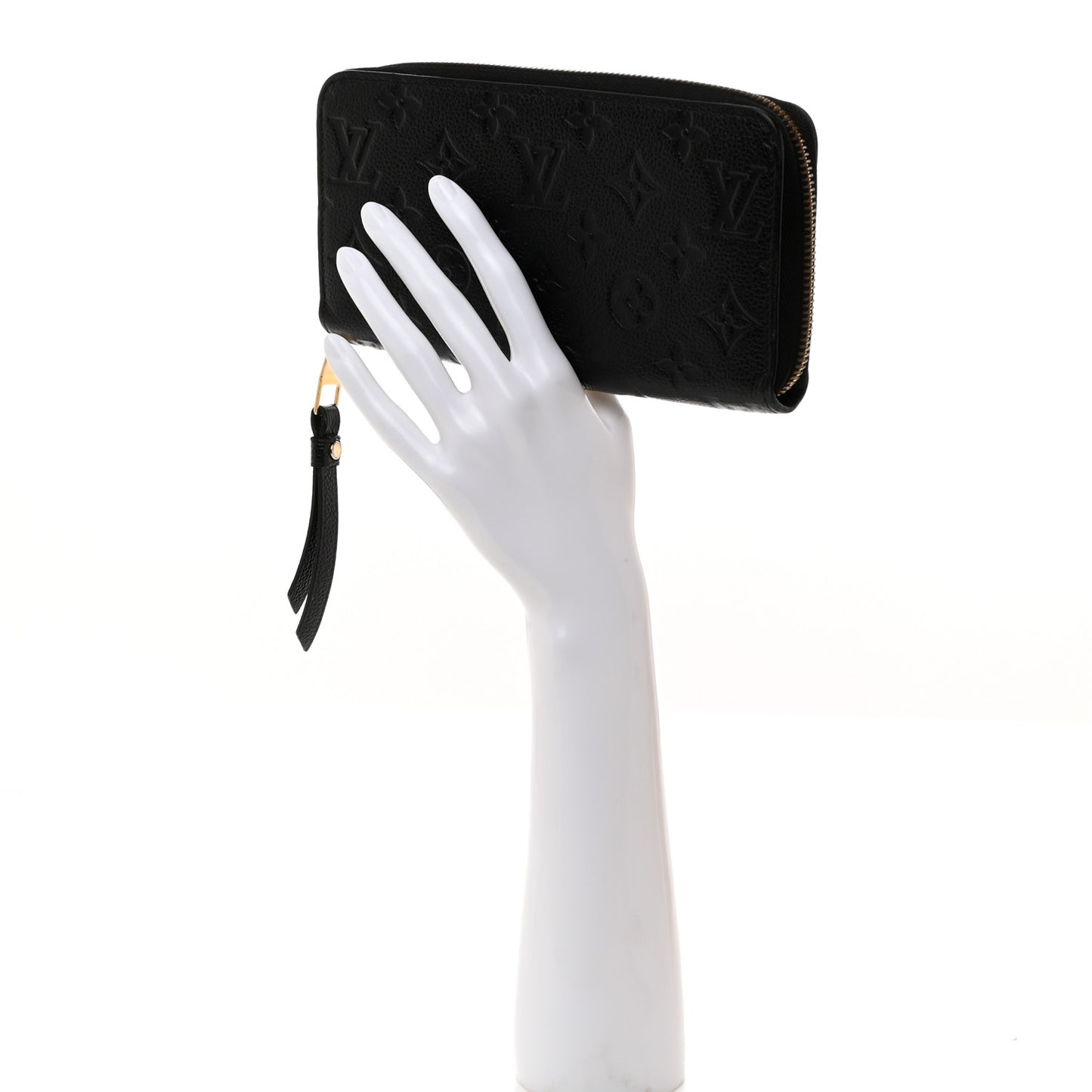 LOUIS VUITTON Empreinte Zippy Wallet Black