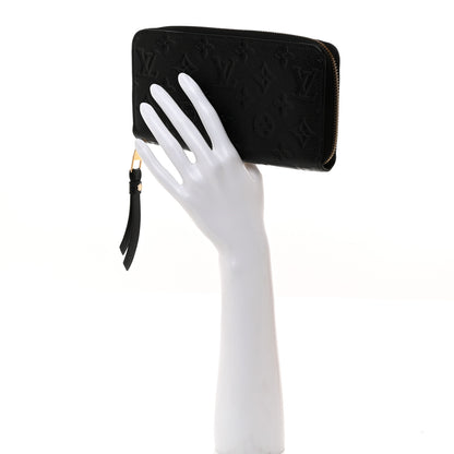 Louis Vuitton LOUIS VUITTON Empreinte Zippy Wallet Black 2 of 7