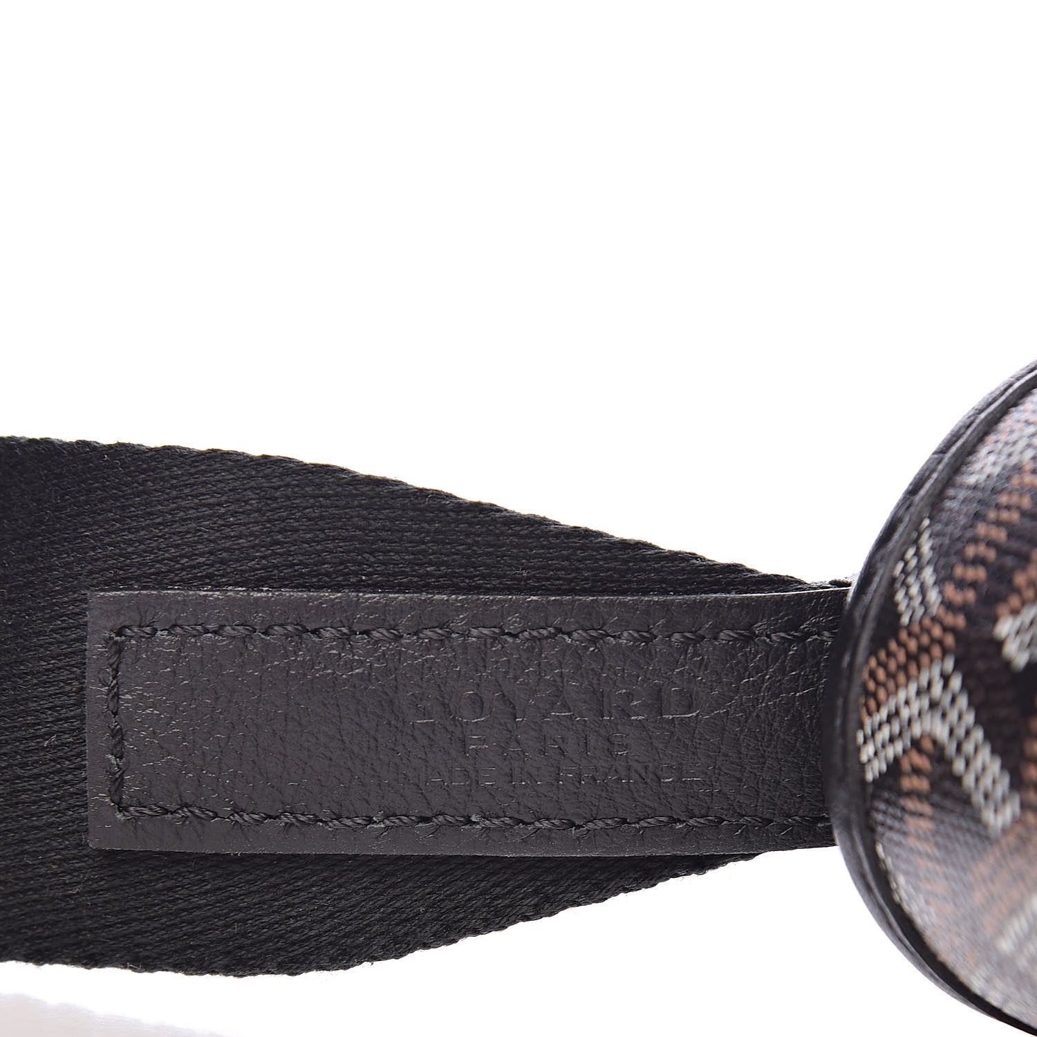 Goyard Goyardine Capetien Messenger Bag Black 6 of 9