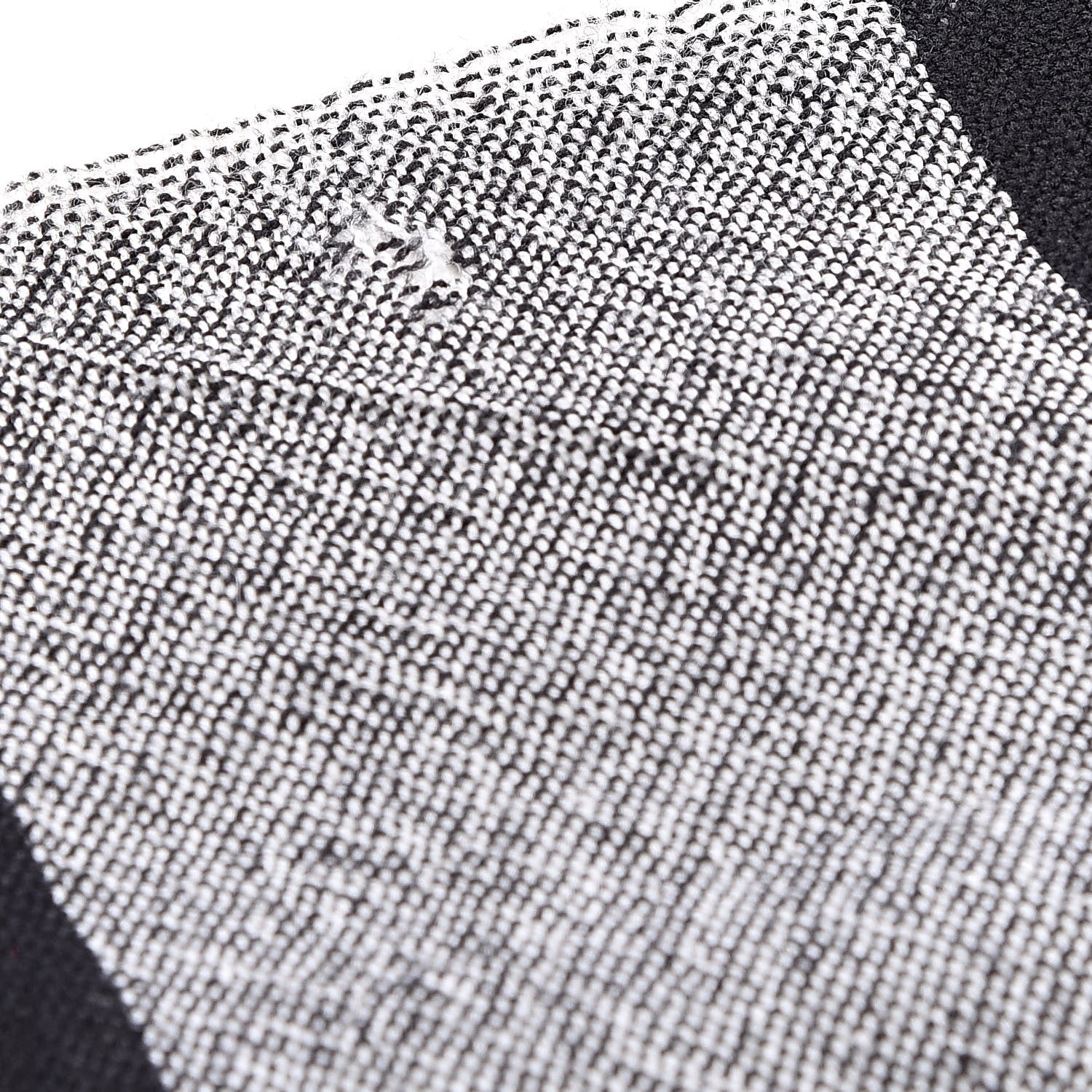 Burberry Merino Wool House Check Square Scarf Black 5 of 6