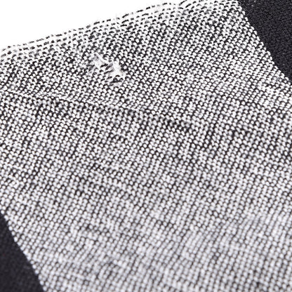 Burberry Merino Wool House Check Square Scarf Black 5 of 6