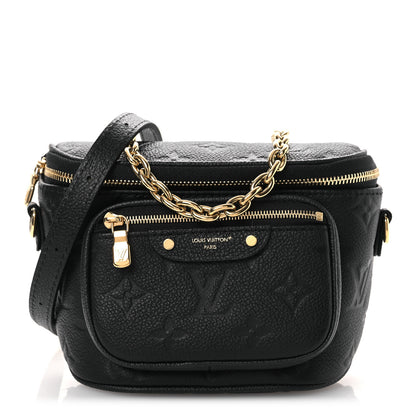 Louis Vuitton Empreinte Mini Bumbag Black 1 of 12