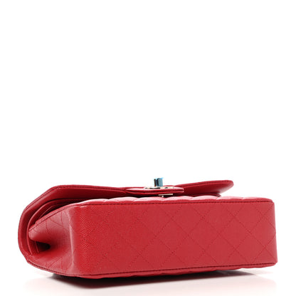 Chanel Caviar Quilted Small Double Flap Red 4 of 9