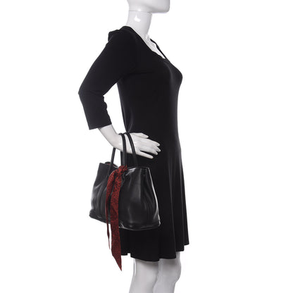 Hermes Swift Scattered Letters Twilly Garden Party TPM Black 2 of 10