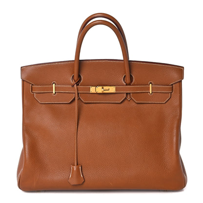 Hermes Togo Birkin 40 Gold 1 of 51