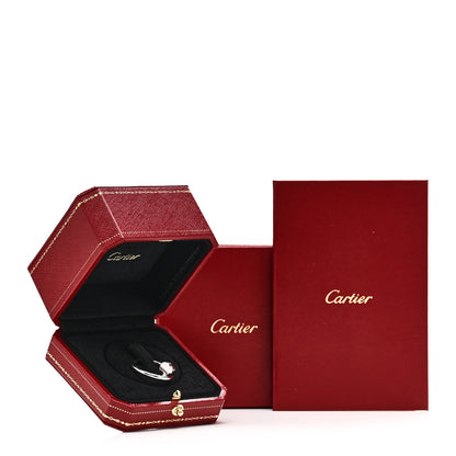 Cartier 18K White Gold Juste Un Clou Ring 54 7 6 of 6