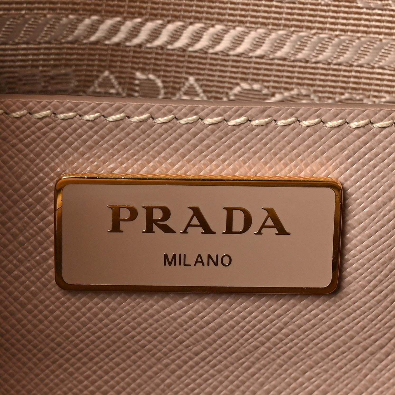 Prada Saffiano Lux Large Galleria Double Zip Tote Cammeo 6 of 9
