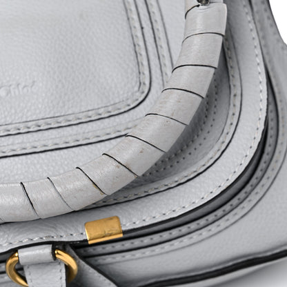 Chloe Calfskin Small Marcie Satchel Airy Grey 23 of 26