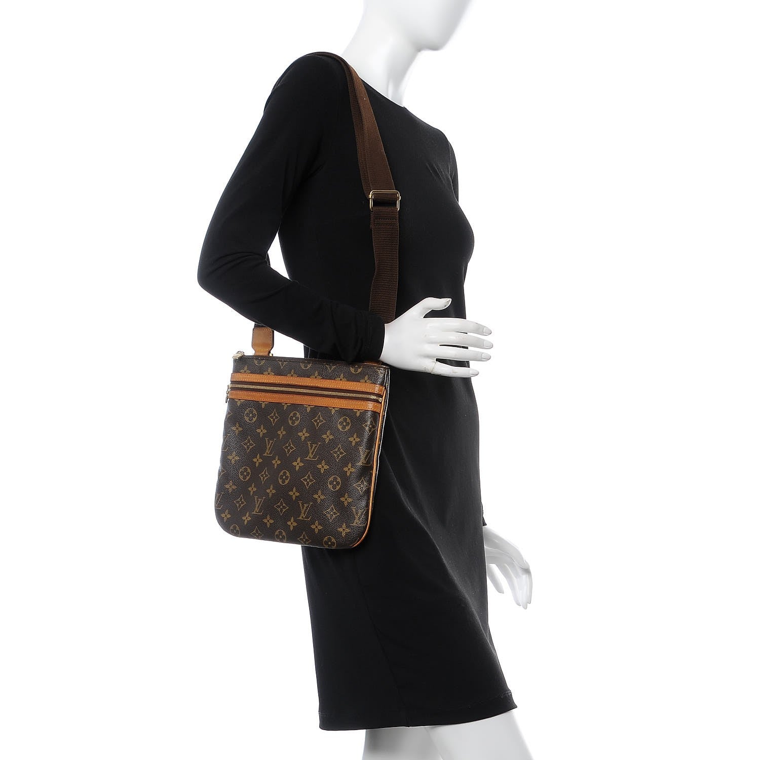 Louis Vuitton Monogram Bosphore Pochette 2 of 8
