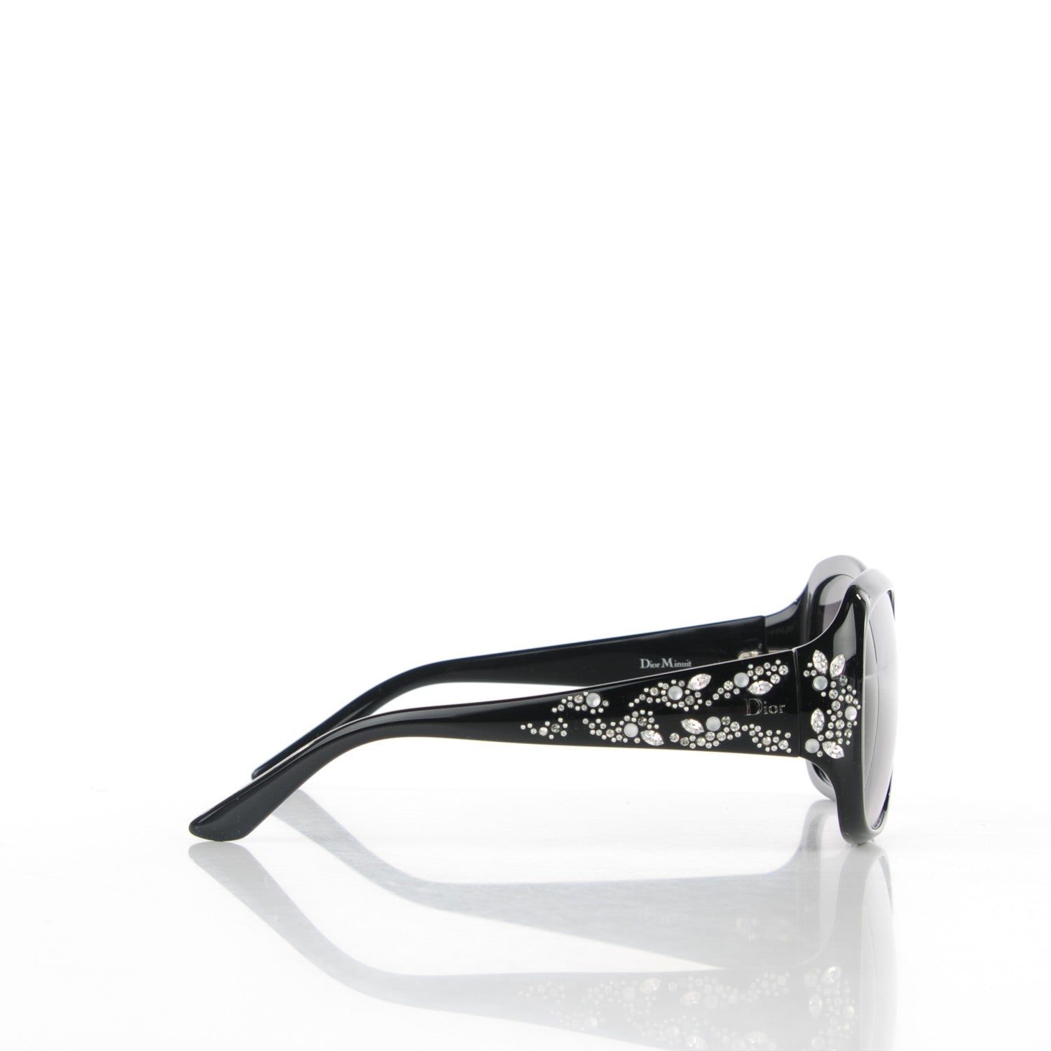 Christian Dior Crystal Minuit Sunglasses Black 3 of 9