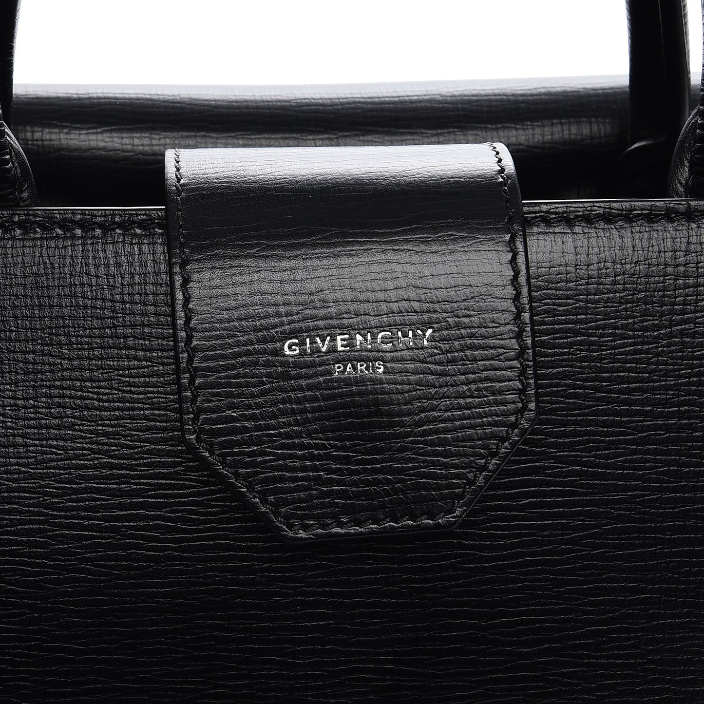 Calfskin Small Obsedia Satchel Black