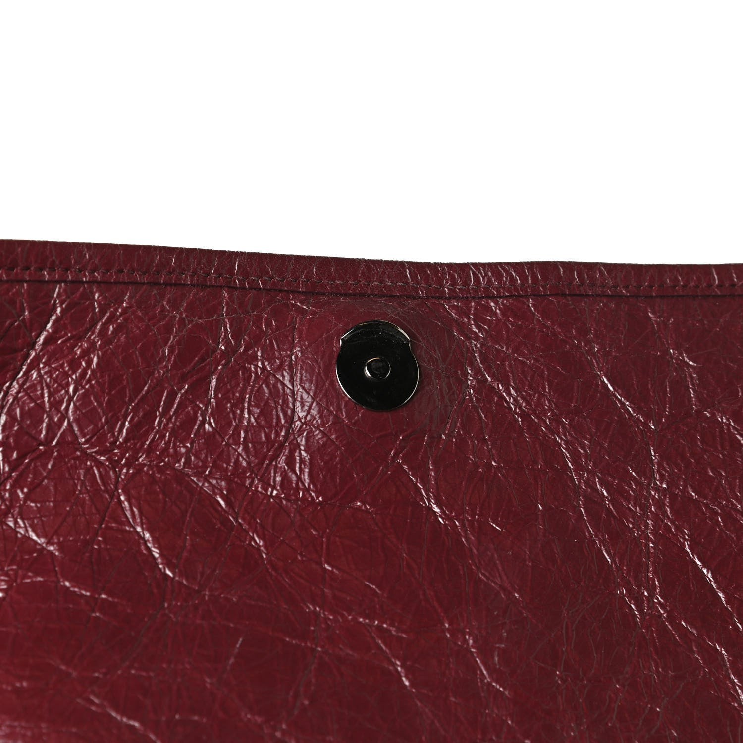 Saint Laurent Crinkled Calfskin Matelasse Monogram Large Niki Chain Satchel Rouge Legion 19 of 21