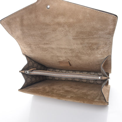Gucci GG Supreme Monogram Medium Dionysus Shoulder Bag Taupe 5 of 7