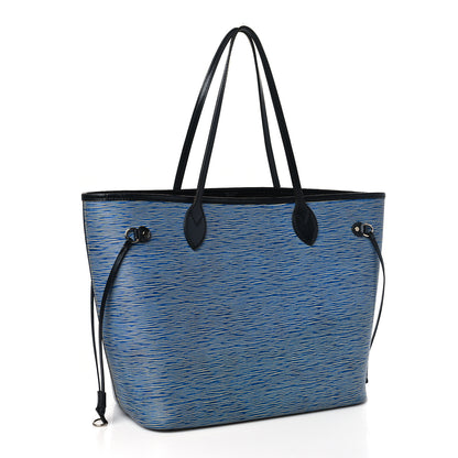Louis Vuitton Epi Neverfull MM Denim Light 3 of 10
