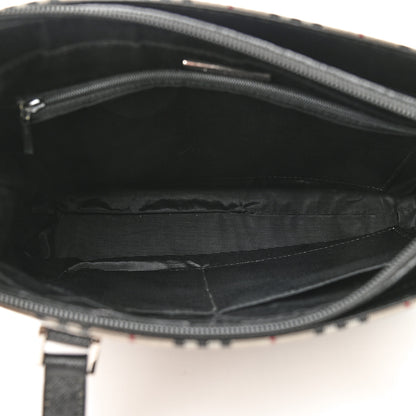 Burberry Vintage Check Tote Black 5 of 9