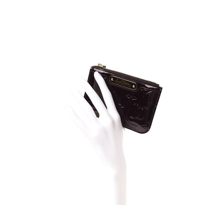 Louis Vuitton Vernis Key Pouch Amarante 2 of 8