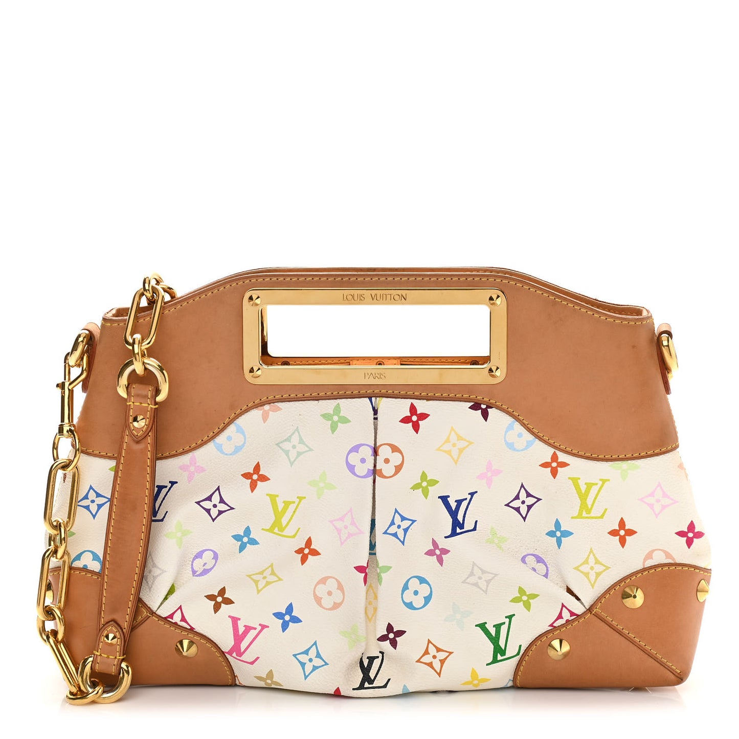 Monogram Multicolor Judy MM White