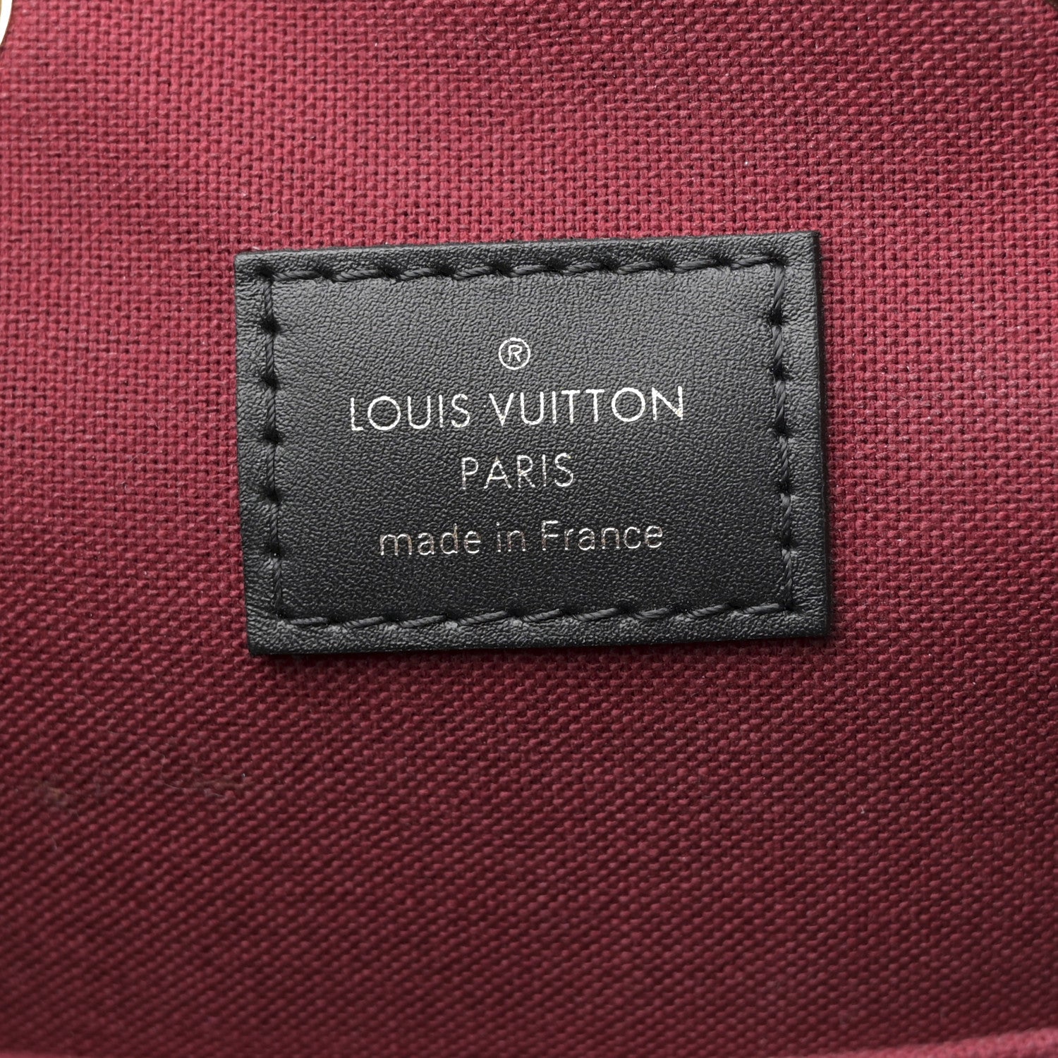 Louis Vuitton Monogram Montsouris PM Black 10 of 17