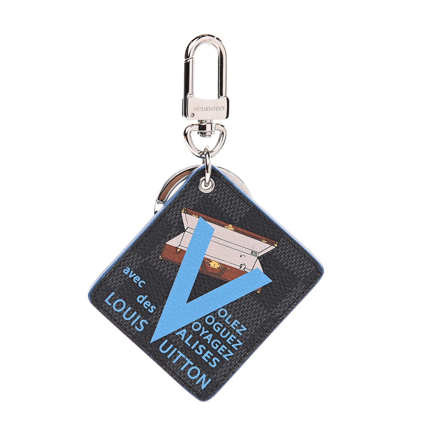 Monogram Illustre V Bag Charm Key Holder