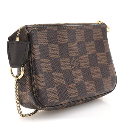 Louis Vuitton Damier Ebene Mini Pochette Accessories 3 of 8